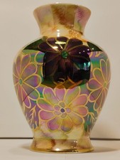 Vintage Oldcourt Ware Lustre Vase – J. Fryer Ltd Hand Painted England
