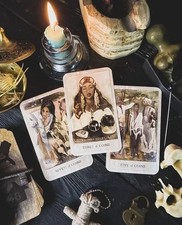 Psychic TAROT reading. See 'Bout Your Folks. Ancestor tarot reading. 9 card.