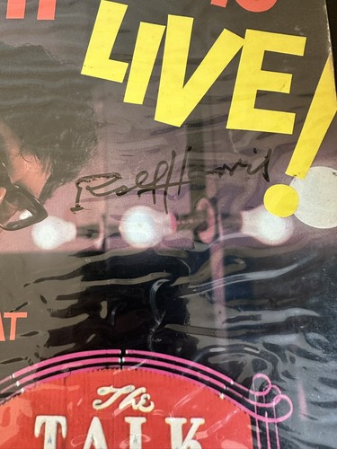 Autographed rolf harris vinyl - harris,