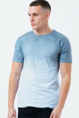 Hype mens shirt blue - mens,