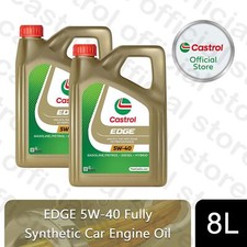 Castrol Edge 5W-40 Car Engine Oil Fully Synthetic, 8 Litre