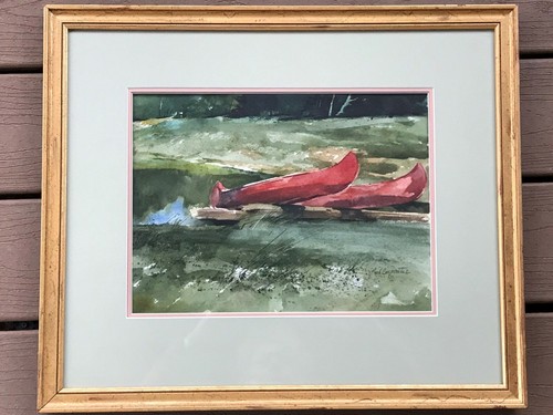 Earl carpenter watercolor - watercolor, two
