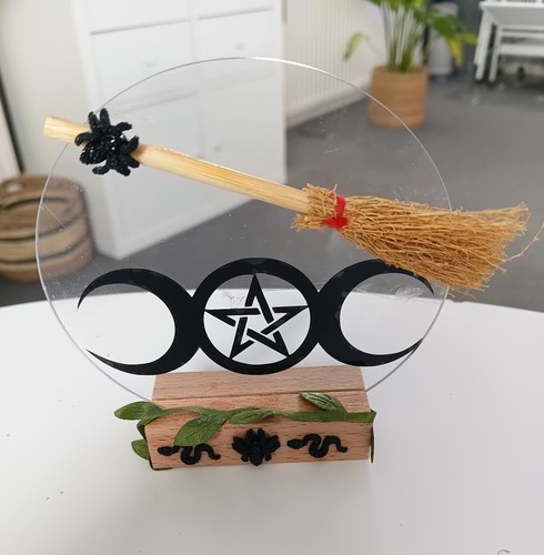 Witch altar decoration - altar, wiccan