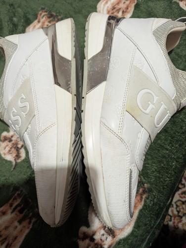 Guess unisex white silver - guess, white/silver
