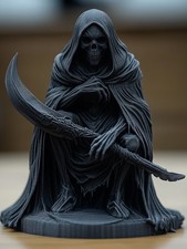 Grim reaper statue - statue, gothic