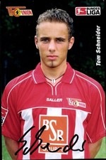 Tom Schneider Autograph Card