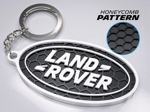 Land rover keychain - land,