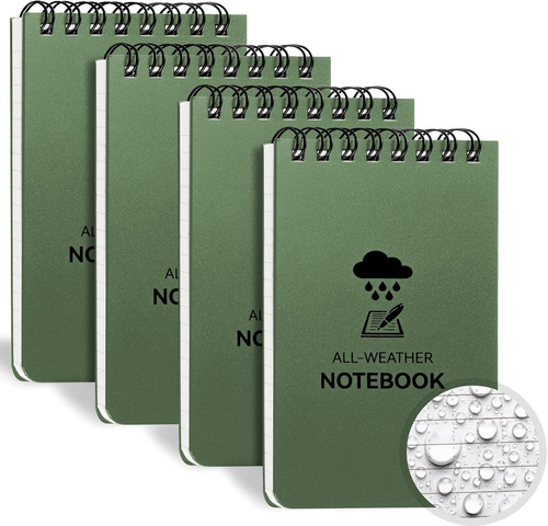 Waterproof notebook pack - waterproof, 4