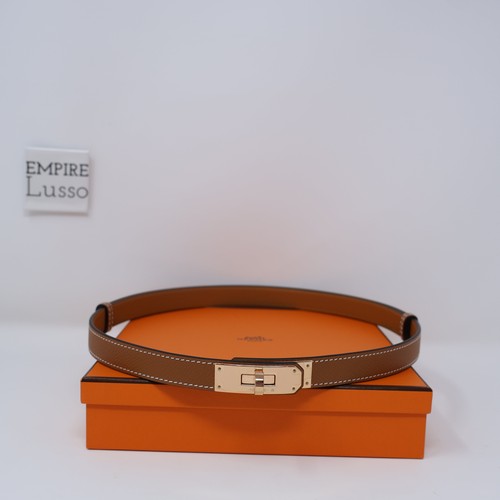 New hermes belt kelly - new, 18