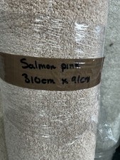 Carpet offcut salmon pink