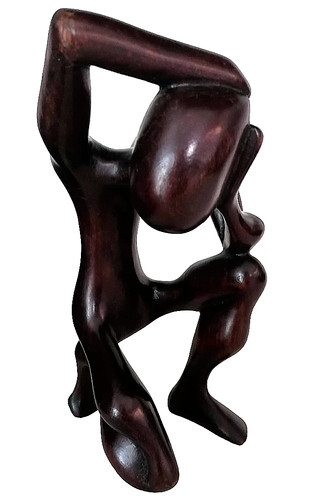 Modernist wooden figure - modernist,