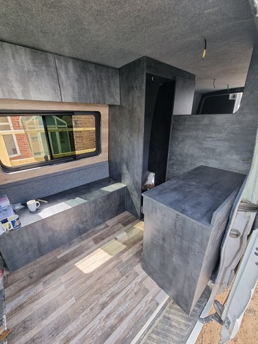 Camper race van conversion - race,