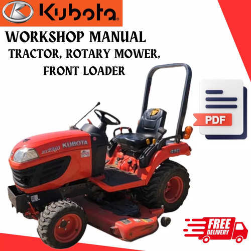 Kubota tractor rotary - kubota,