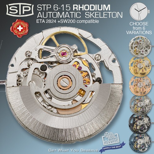 Movement automatic stp6 - movement, stp6-15