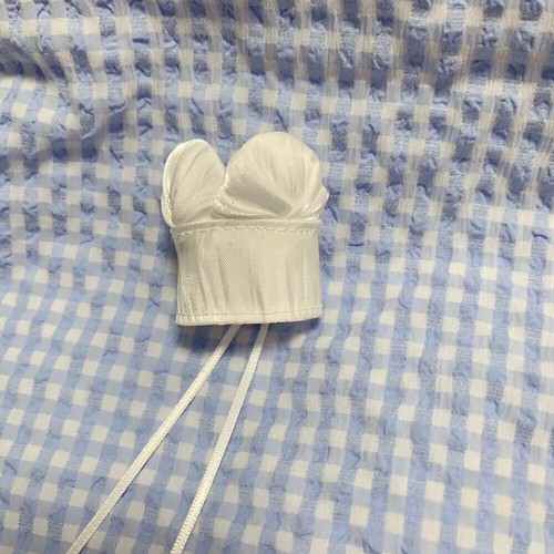 Scale female white - 1/6, strappy
