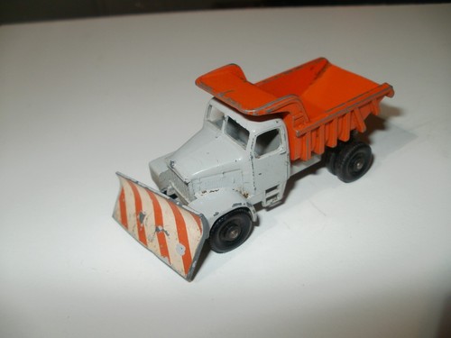 Lesney scammell snow plough - snow,