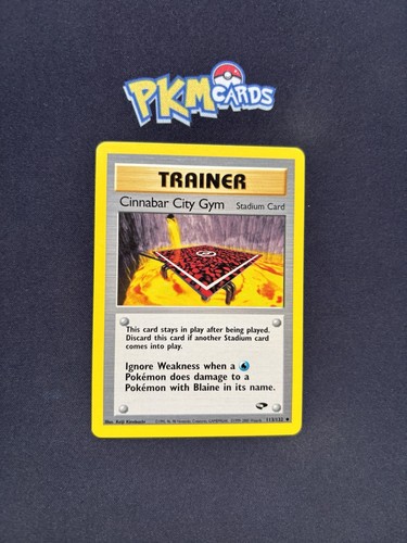 Pokemon tcg cinnabar - cinnabar, gym