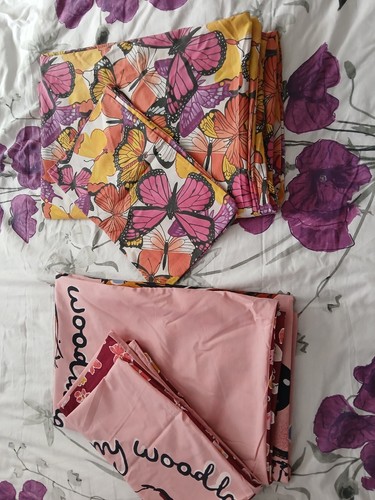 Girls single duvet set cover - set,