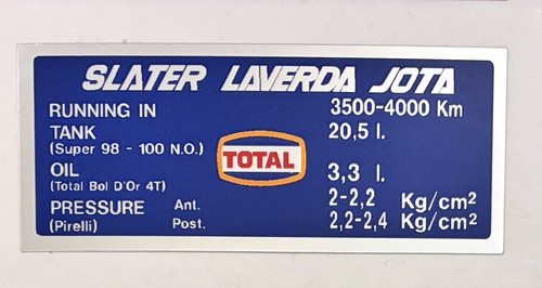 Laverda jota slater 1000 tyre - 1000,
