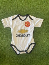 Manchester United Baby Body Suit One Size - White