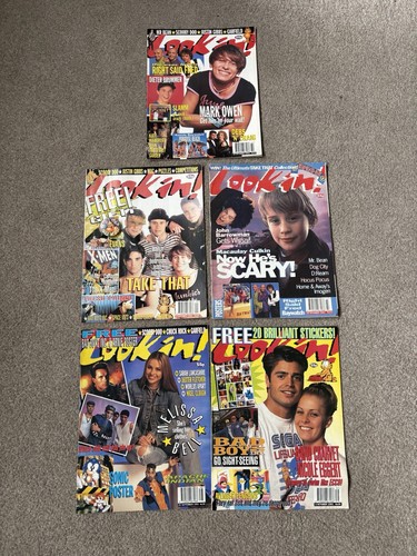 Vintage look magazines - vintage, x5