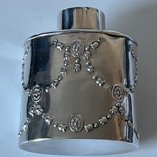 Edwardian Sterling Silver Oval