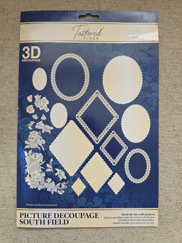 Tattered lace picture - 3d,