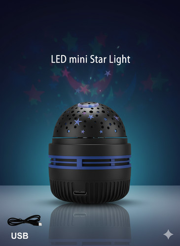 Mooyran galaxy star projector - mooyran,