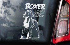 Boxer car sticker deutscher - car, sticker,