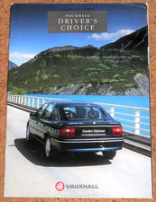 1993 vauxhall brochure - vauxhall,