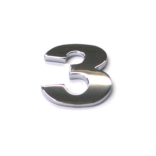 Chrome self adhesive - 3d,