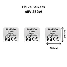 3x Motor Sticker Decal for