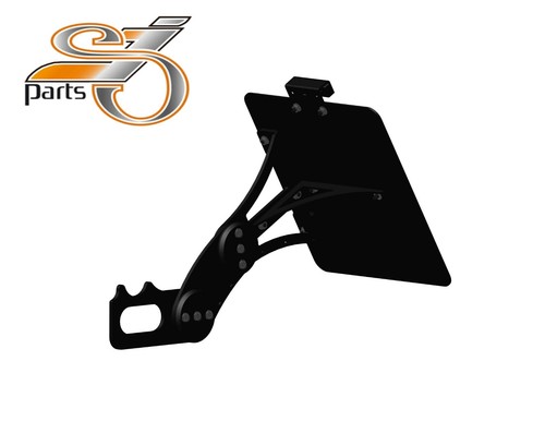License plate holder side - license,