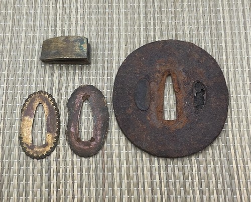 Japanese tsuba sword guard - sword,