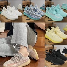 MENS WOMENS YZY350 SPORTS TRAINERS FITNESS GYM SPORTS RUNNING SHOCK SHOES GIFTS