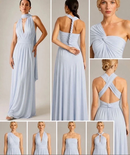 Monsoon grey halter - grey, maxi