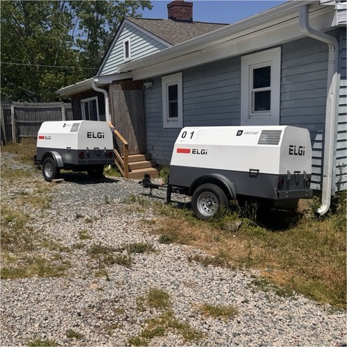Elgi d185t4f towable portable - towable,