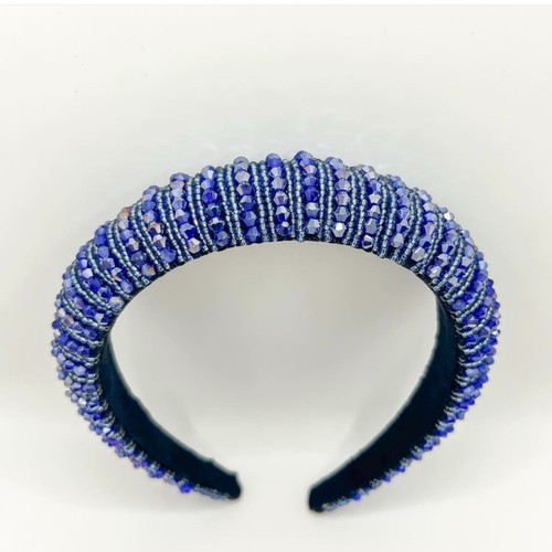 Dark blue crystal jewel
