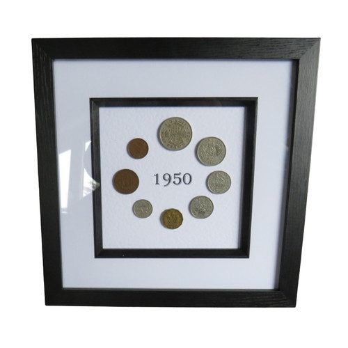 1950 luxury framed coin - 1950,