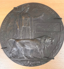 World War One Bronze Memorial