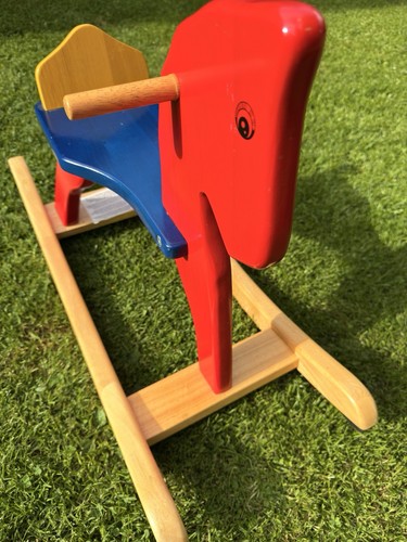 Children wooden rocking - wooden,