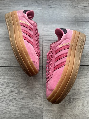 Adidas gazelle bold pink red - bold, &