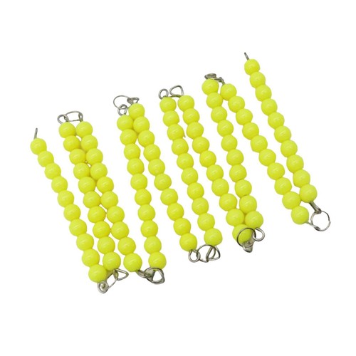 10pcs montessori bead chains - bead,