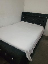 Warren Evans Wooden Double Bed Frame with Underbed Storage