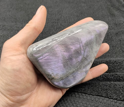 Labradorite freeform purple - labradorite,