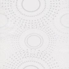 Grandeco Clearance Wallpaper Elune Circle Dots Textured Non Woven Cream EN3001