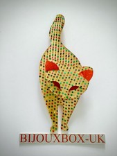 LEA STEIN BACCHUS CAT BROOCH. Best Selection Online.