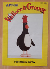 ALAN DART WALLACE & GROMIT FEATHERS McGRAW TOY KNITTING PATTERN