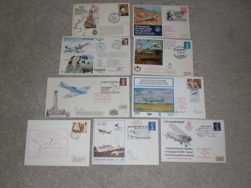 Flown flight covers - 9,
