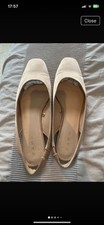 Zara Sling Back Satin Neutral